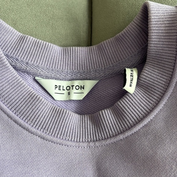 Peloton Lavender Crewneck Sweater size small - Picture 2 of 7